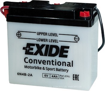 Фото Exide Conventional 4 Ah (6N4B-2A)