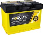 Фото Fortis 75 Ah Euro (FRT75-00L)