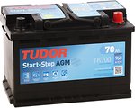 Фото Tudor Start-Stop AGM 70 Ah Euro (TK700)