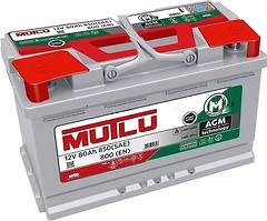 Фото Mutlu AGM Start-Stop 80 Ah Euro (AGM.L4.80.080.A)