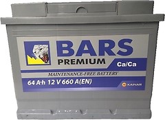 Фото Bars Premium 64 Ah Euro EN660