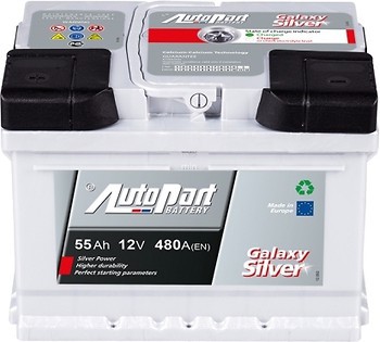 Фото Autopart Galaxy Silver 55 Ah (1) (550-131)