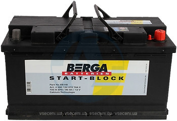 Фото Berga Start Block 90 Ah (590 122 072)