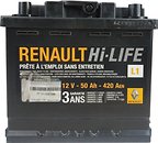 Фото Renault HI-Life 50 Ah Euro EN420 (77 11 238 596)