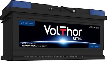 Фото VolThor Ultra 92 Ah Euro (59220, 301492, VU92)