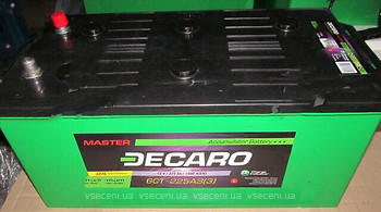 Фото Decaro Master 6СТ-225 Ah