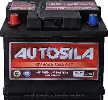 Фото Autosila 60 Ah Euro