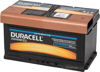 Фото Duracell Advanced 80 Ah Euro (DA80)