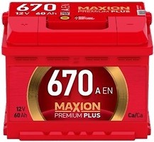 Фото Maxion Premium Plus 60 Ah