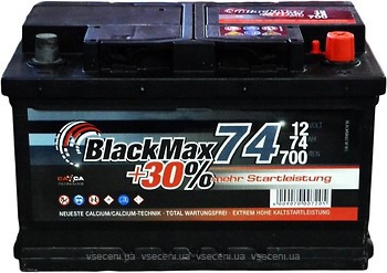 Фото BlackMax 74 Ah Euro (B4008)