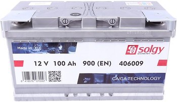 Фото Solgy Euro 100 Ah (0) (406009)