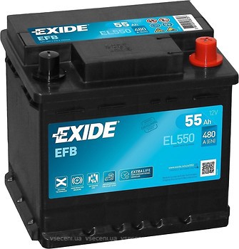 Фото Exide EFB Start-Stop 55 Ah (EL550)