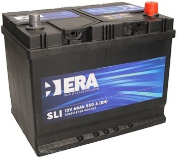 Фото Era SLI Asia 68 Ah Euro EN550 261x175x220 (S56819, 568404055)