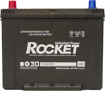 Фото Rocket Asia 70 Ah (SMF 80D26R)
