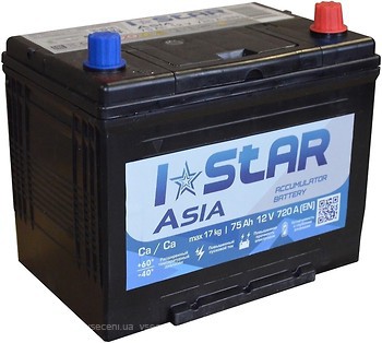 Фото I STAR Asia 75 Ah Euro