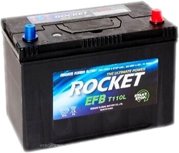 Фото Rocket EFB Start-Stop Asia 95 Ah Euro (EFBT110L)