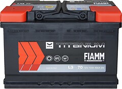 Фото Fiamm Titanium BLK 70 Ah Euro (7905185, L3 70, 570 109 060)