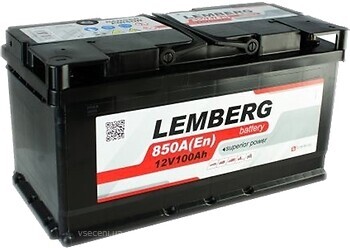 Фото Lemberg Superior Power 100 Ah Euro