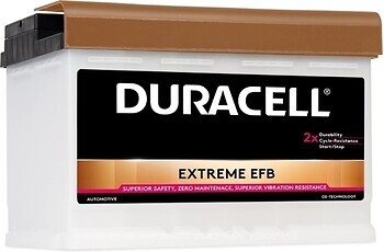 Фото Duracell Extreme EFB 75 Ah Euro (DE75HEFB)