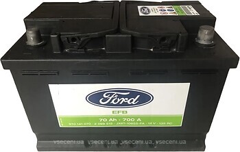 Фото Ford EFB Start-Stop 70 Ah Euro (2099515)
