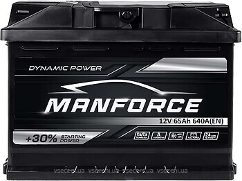 Фото Manforce Dynamic Power 65 Ah 640A Euro