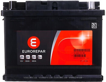 Battery Eurorepar 12V 72AH 680A(EN) R+ - 1609232980 Eurorepar