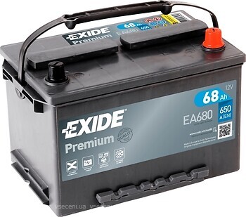 Фото Exide Premium 68 Ah (EA680)