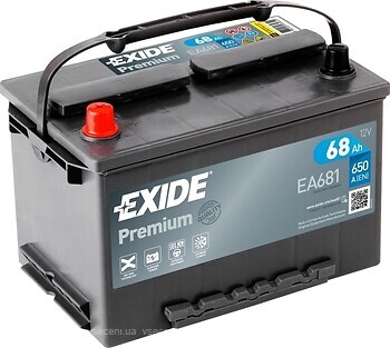 Фото Exide Premium 68 Ah (EA681)