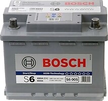 Фото Bosch S6 AGM Start-Stop 60 Ah (S6 005)