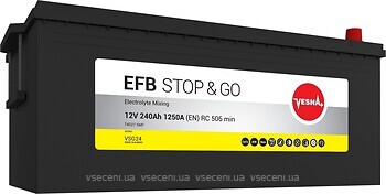 Фото Vesna Premium EFB Stop & Go 240 Ah (3) (453612, 74027, VSG24)