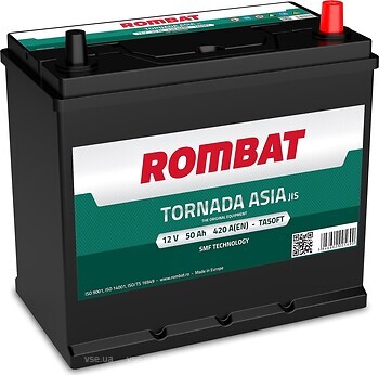 Фото ROMBAT Tornada Asia 50 Ah (0) (TA50FT)