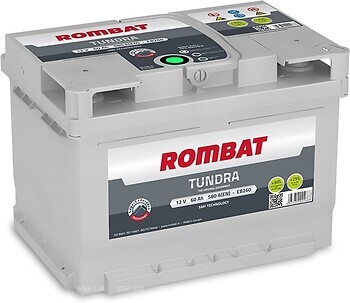 Фото ROMBAT Tundra 60 Ah (0) (EB260)