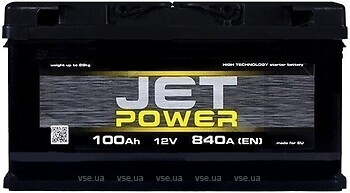 Фото Jet Power 100 Ah Euro