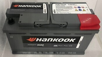 Фото Hankook AGM 95 Ah Euro (AGM59520)