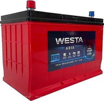 Фото Westa Red EFB Start-Stop Asia 6СТ-100 Аз