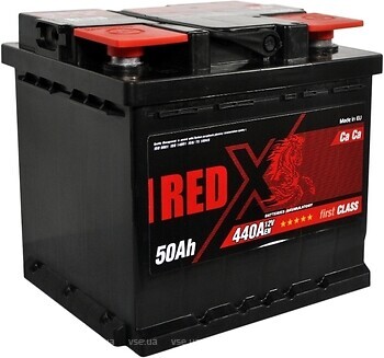 Фото RED X 50 Ah 440A Euro