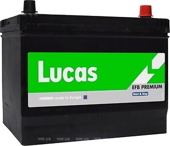 Фото Lucas EFB Start & Stop Asia 75 Ah Euro (LBPL754)