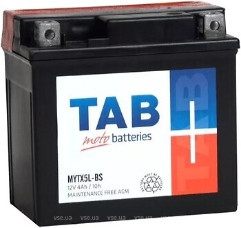 Фото TAB Moto 4 Ah (0) (MYTX5L-BS, 117515)