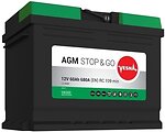 Фото Vesna AGM Stop&Go 60 Ah (0) (L2 AGM, 314060, VAG60)