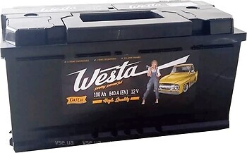 Фото Westa Pretty Powerful 6СТ-100 A (0) Euro (4820282060181)