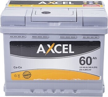 Фото AXCEL 60 Ah Asia EN540 R (0) SMF