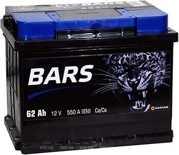 Фото Bars 62 Ah EN550 (1) L