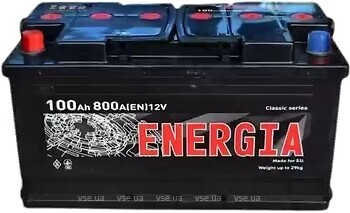Фото Energia 100 Ah Euro EN800 (1) L