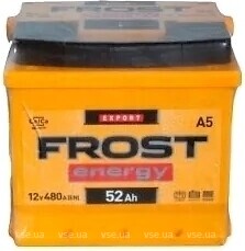 Фото Frost Energy 52 Ah Euro EN480 (0) R