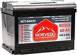 Фото Norvego Premium 60 Ah Euro EN600 (0) R