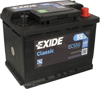 Фото Exide Classic 55 Ah (EC550)