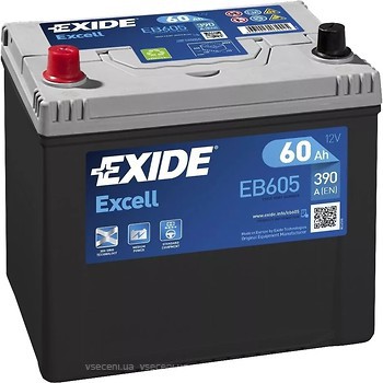 Фото Exide Excell 60 Ah (EB605)