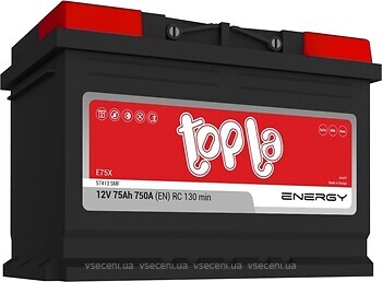 Фото Topla Energy 75 Ah (1) (57413, 108375, E75X)