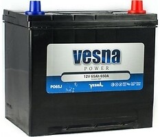 Фото Vesna Power Japan 60 Ah (0) (415060, 415063, 56068, PO60J)