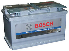 Фото Bosch S6 AGM Start-Stop 80 Ah (S6 011)
